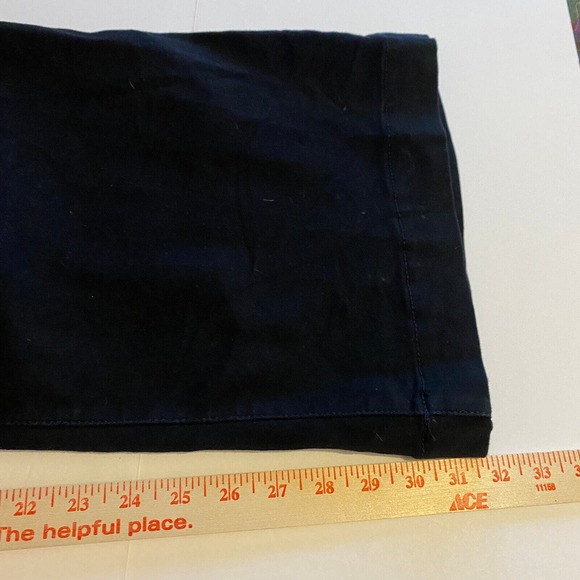 NWOT INC International Concepts Pull-On Flare Jeans Sz 26 Black Stretch - Picture 7 of 7